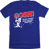 Gosh Evan Carter Sure Can Hit Royal T-shirt In The Clutch